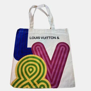 Louis Vuitton Canvas Eco Tote Bag Shenzhen Exhibition 2022 Limited Edition NEW